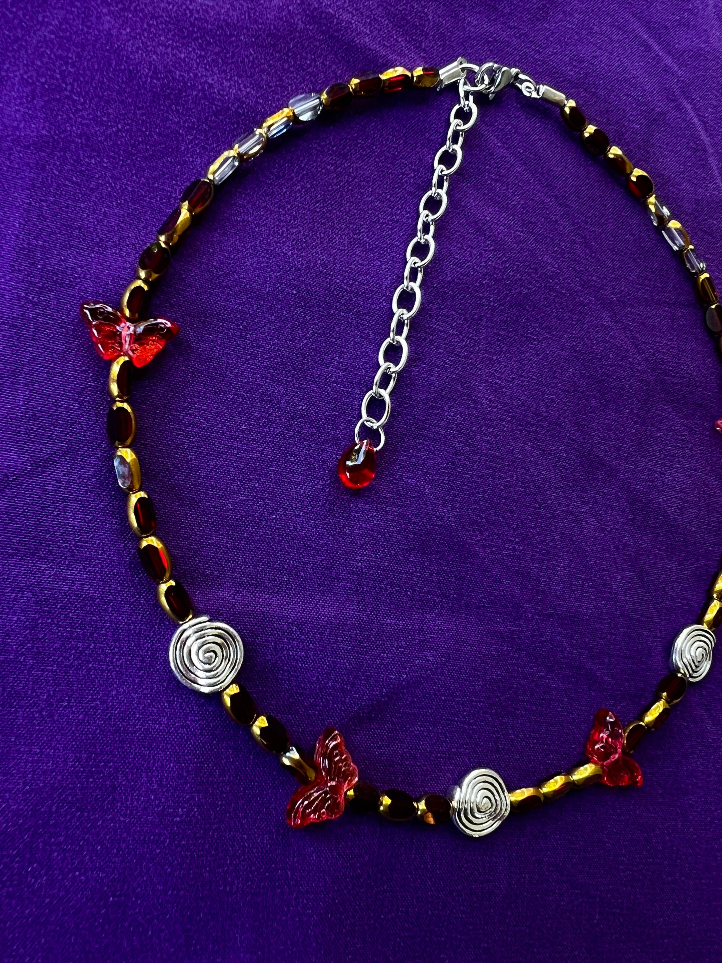 Return to Sender - Glass Stack Necklace