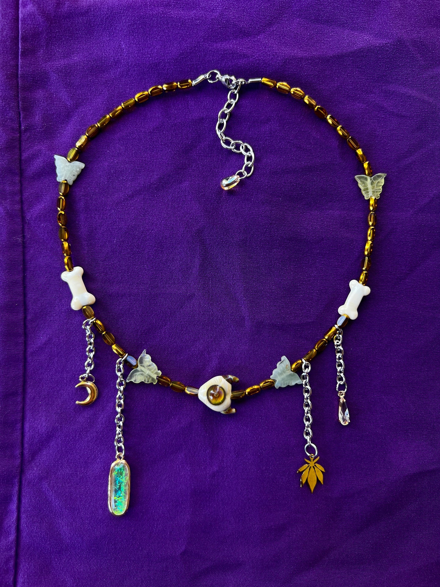 I Feel it in My Bones - Glass Stack Necklace