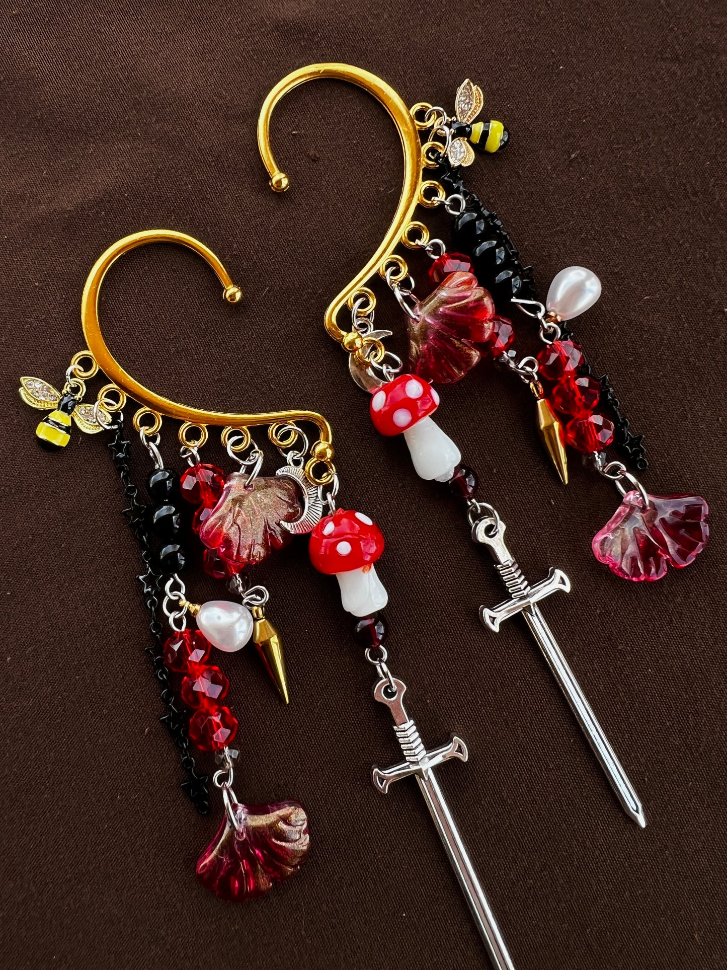 You Killed My Father, Prepare to Die - Ear Cuff Set