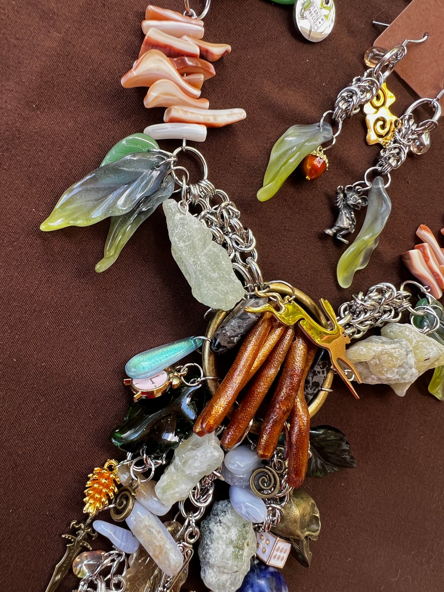 Down the Rabbit Hole - Fantasy Chain + Earrings