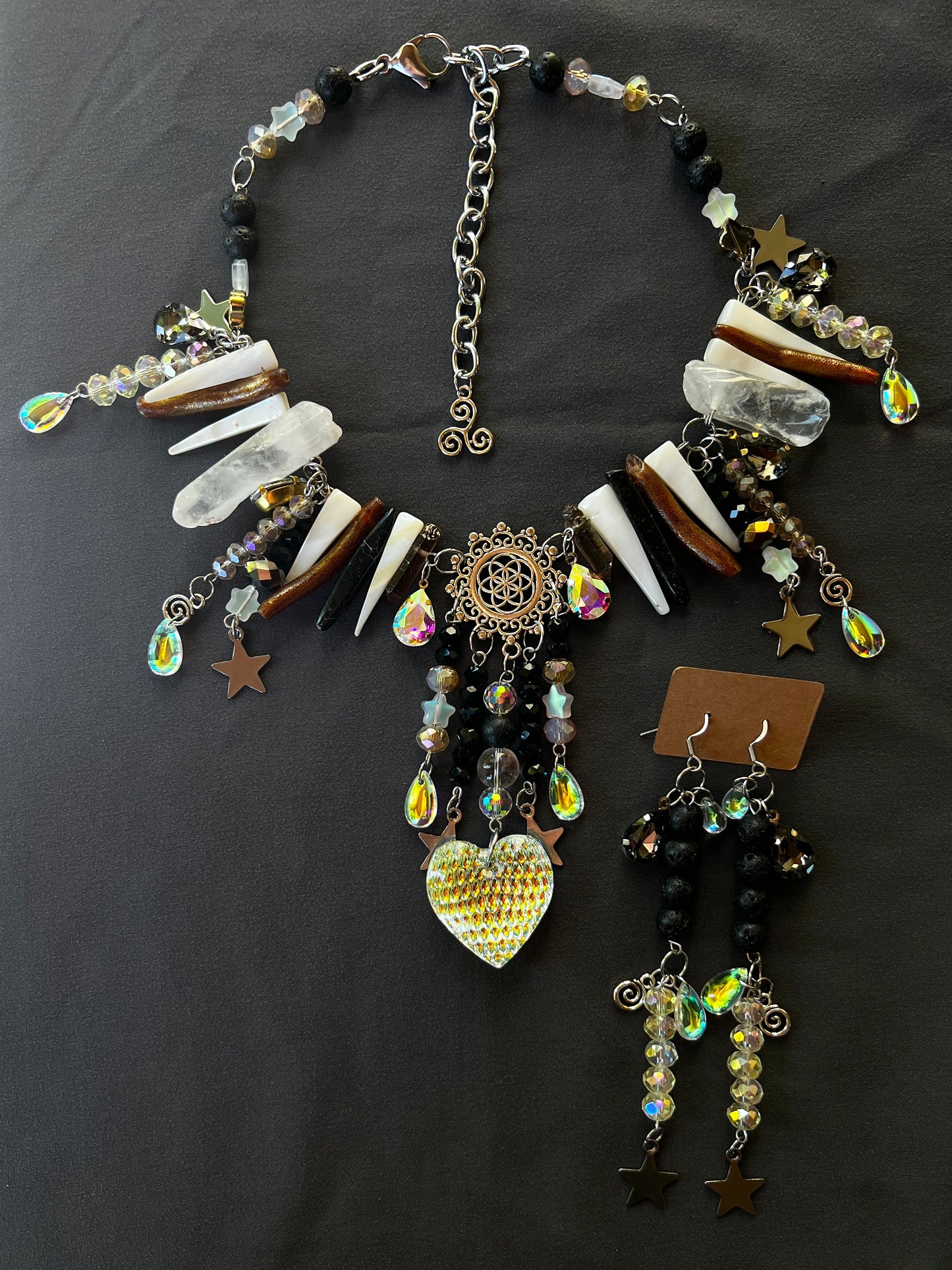 Dawn to Dusk - Fantasy Chain + Earrings