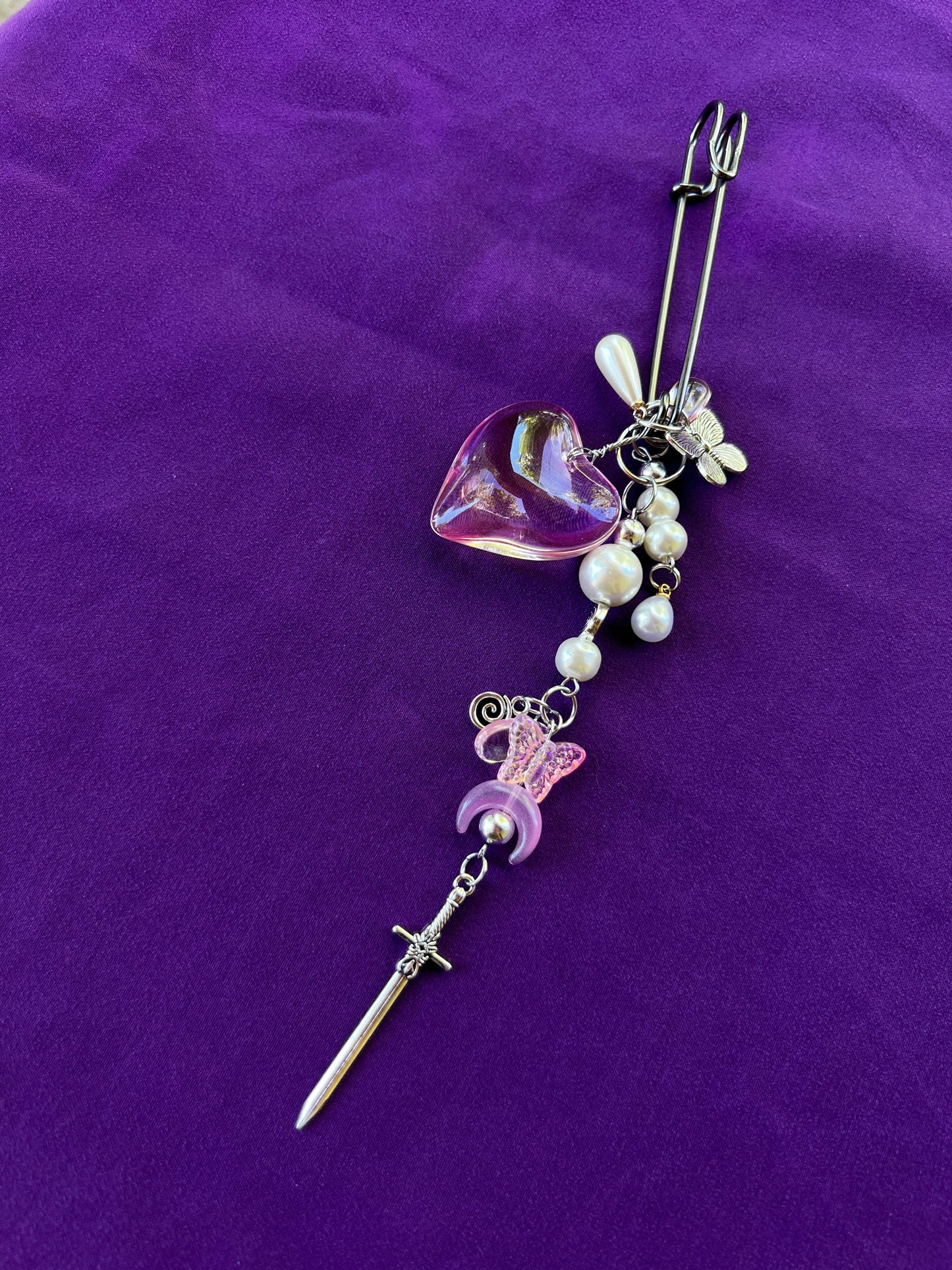 Double Stretch Necklaces + Pashmina Pin