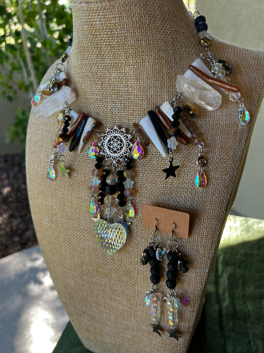 Dawn to Dusk - Fantasy Chain + Earrings