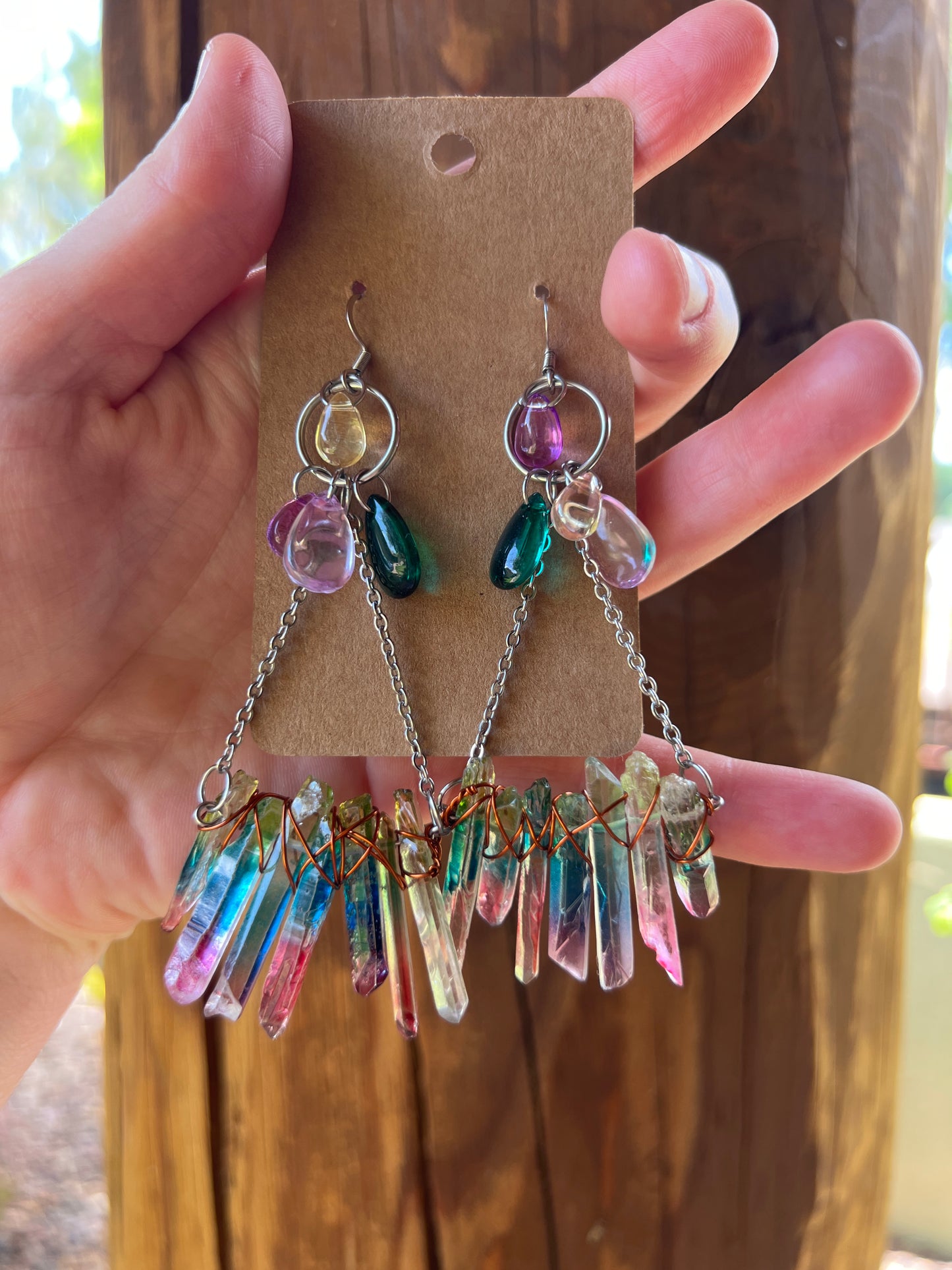 Cheshire - Fantasy Chain + Earrings