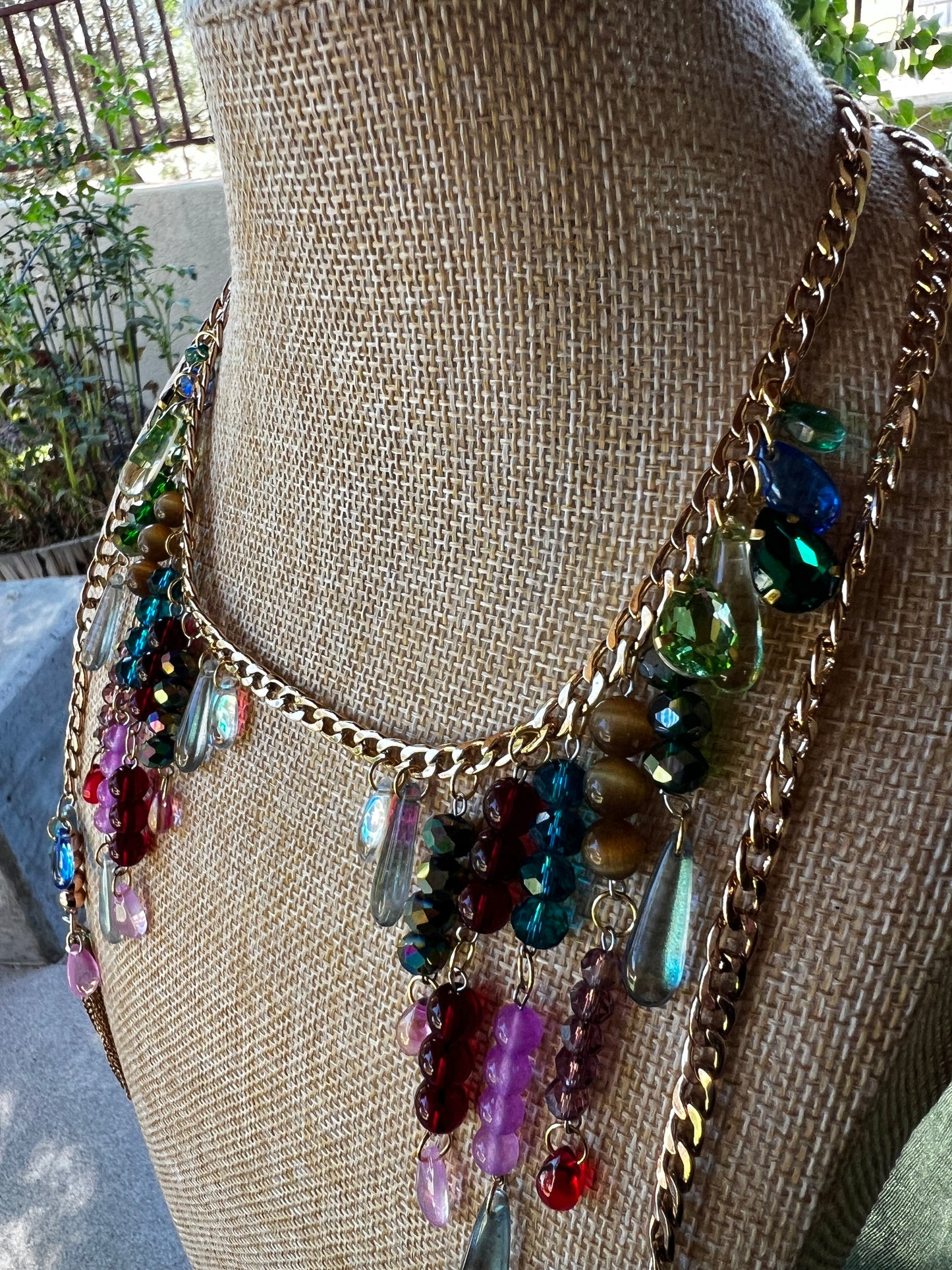Secret Garden - Face Chain or Wrap Necklace