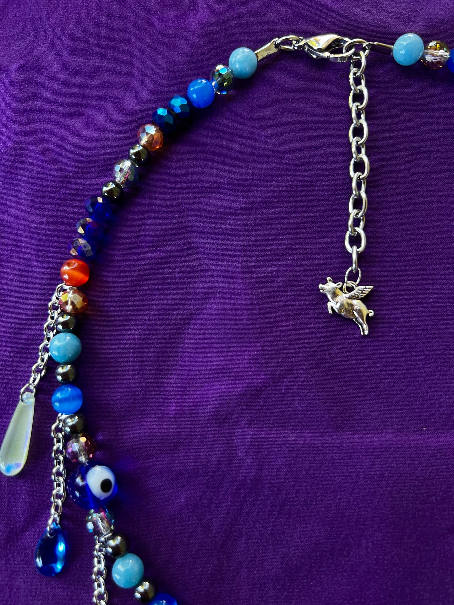 Return to Sender - Glass Stack Necklace