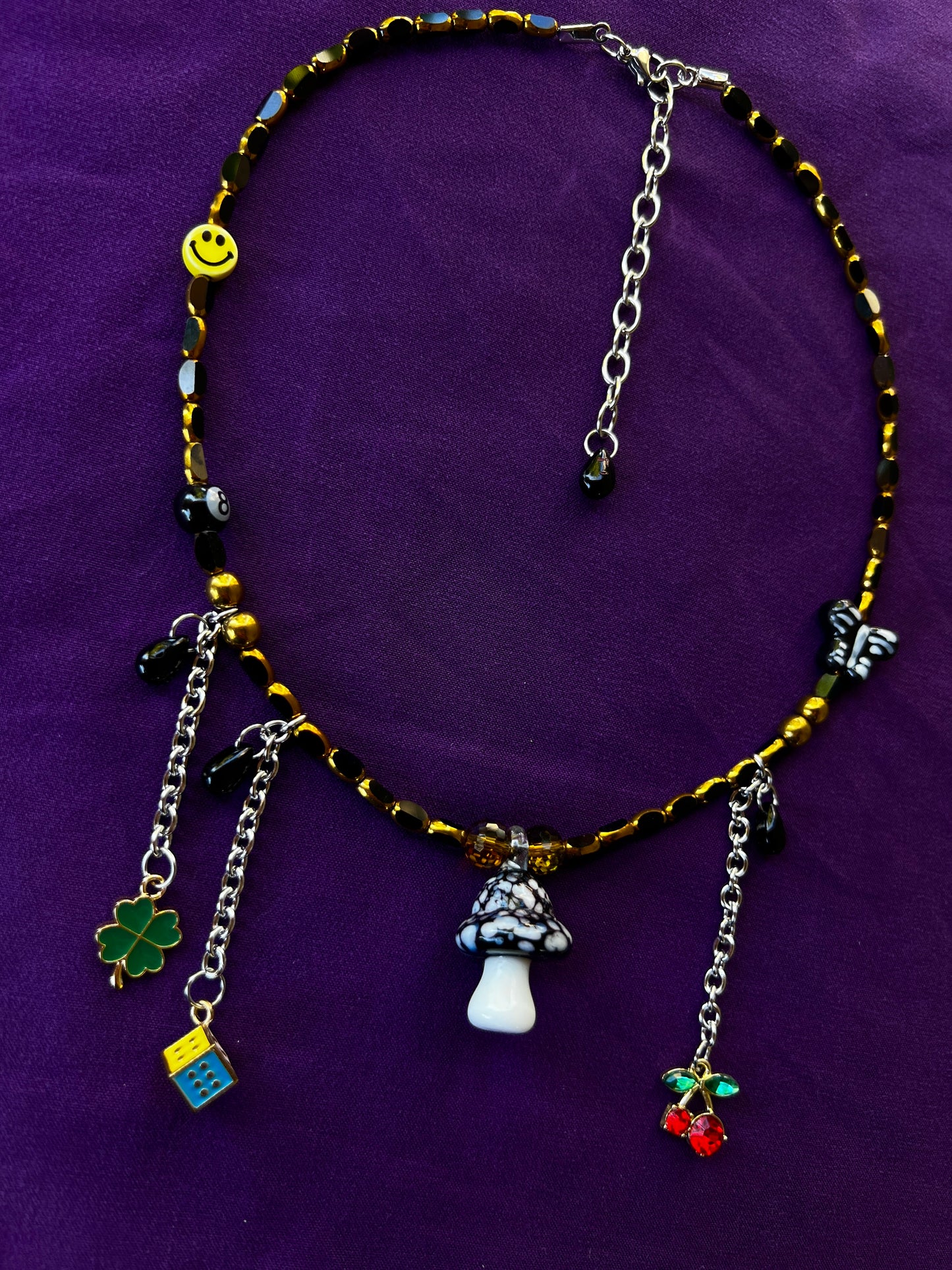 Good Luck - Glass Stack Necklace