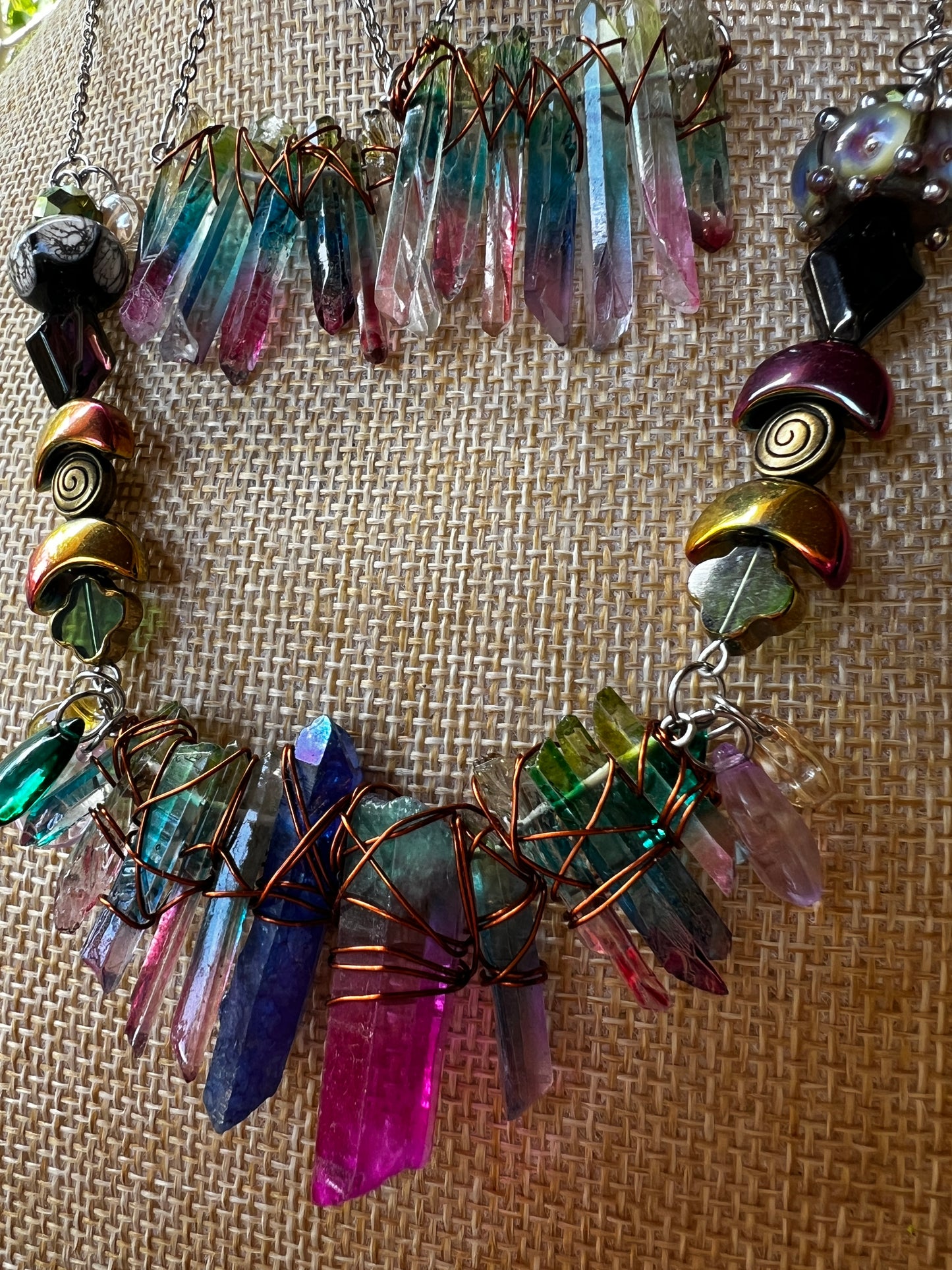 Cheshire - Fantasy Chain + Earrings
