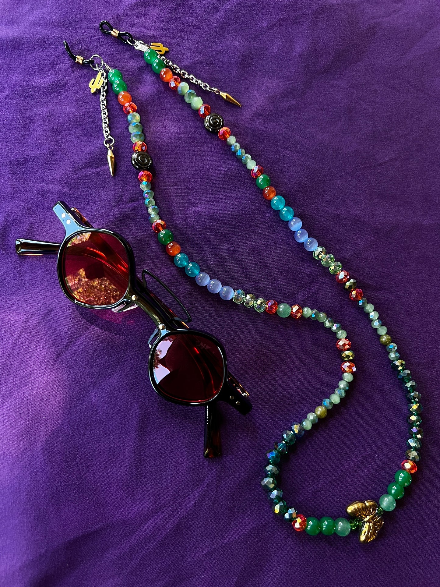 Copperhead - Sunglasses + Chain Set