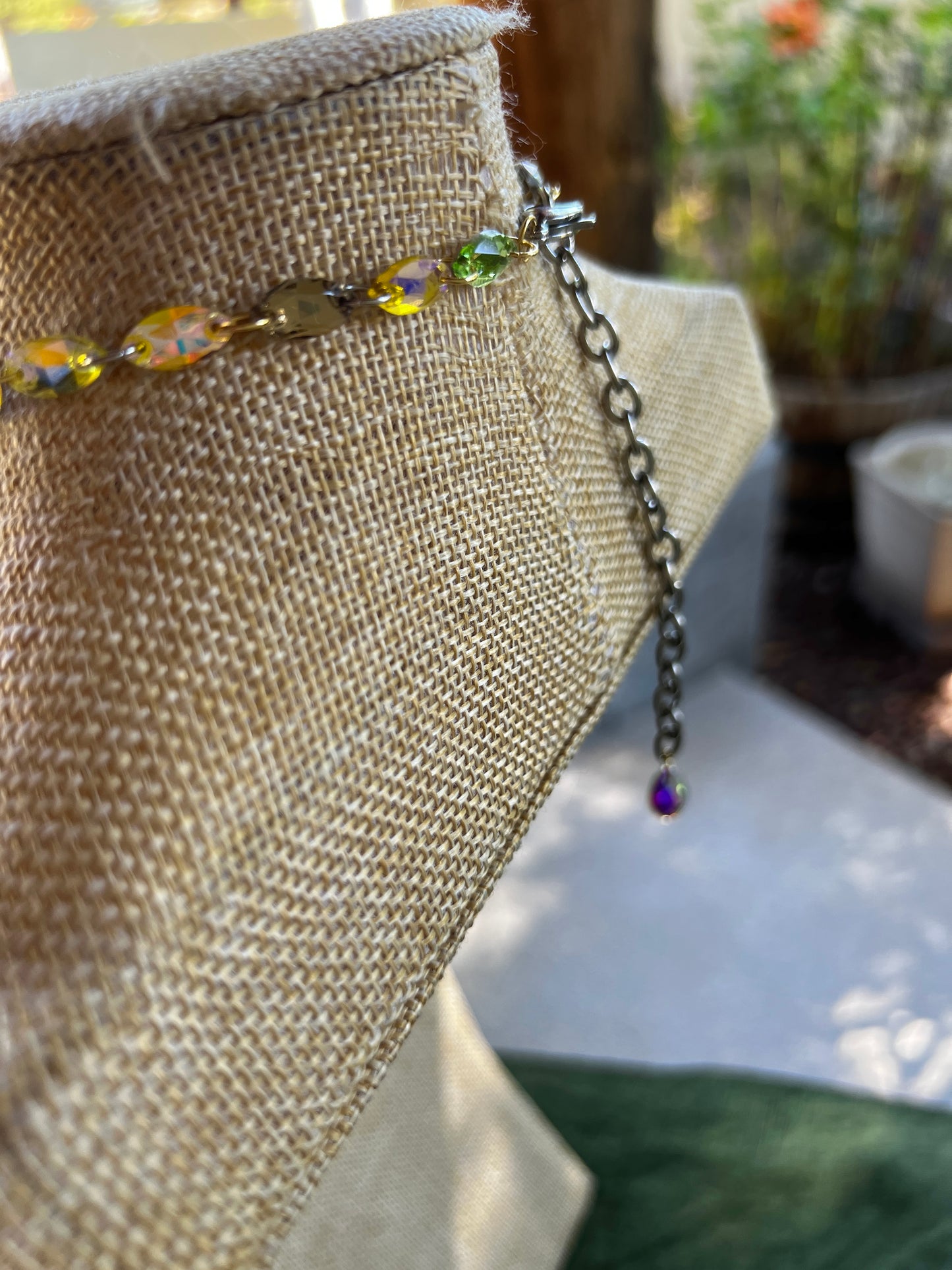 Milky Way - Glass Crystal Choker