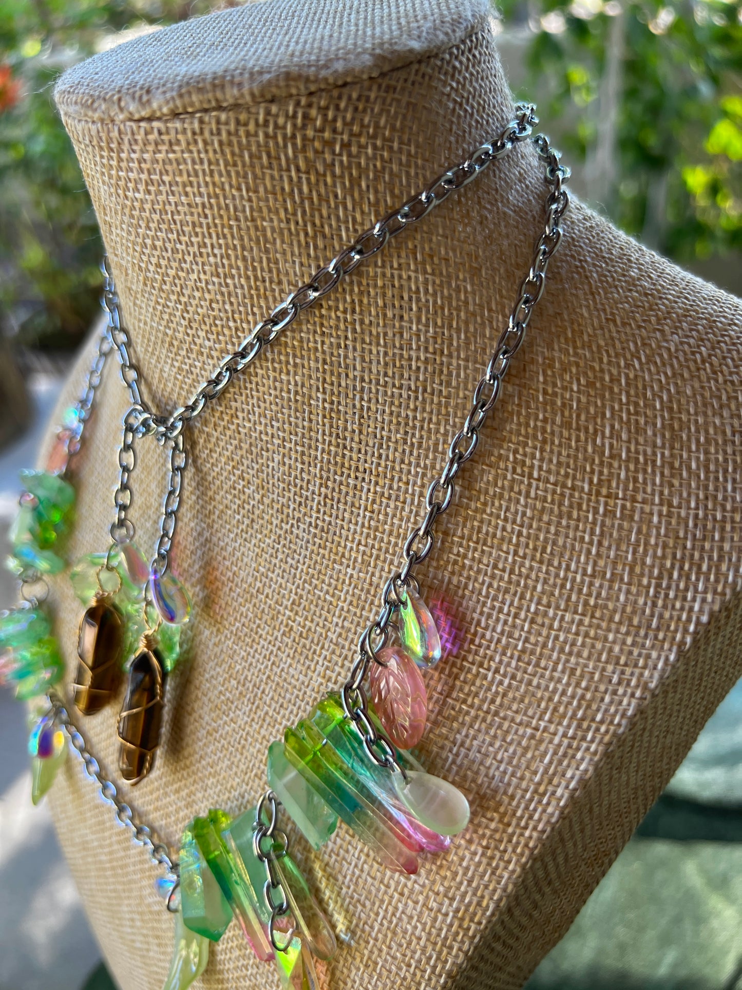 Jaguar - Face Chain or Wrap Necklace