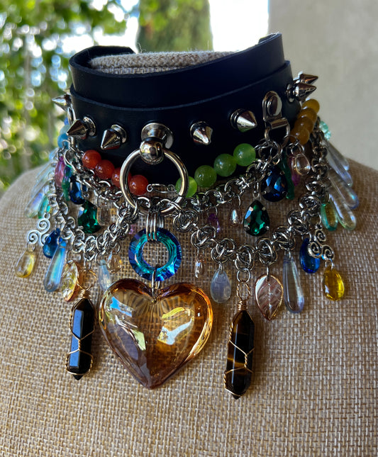 Rebirth - Glass & Steel Collar