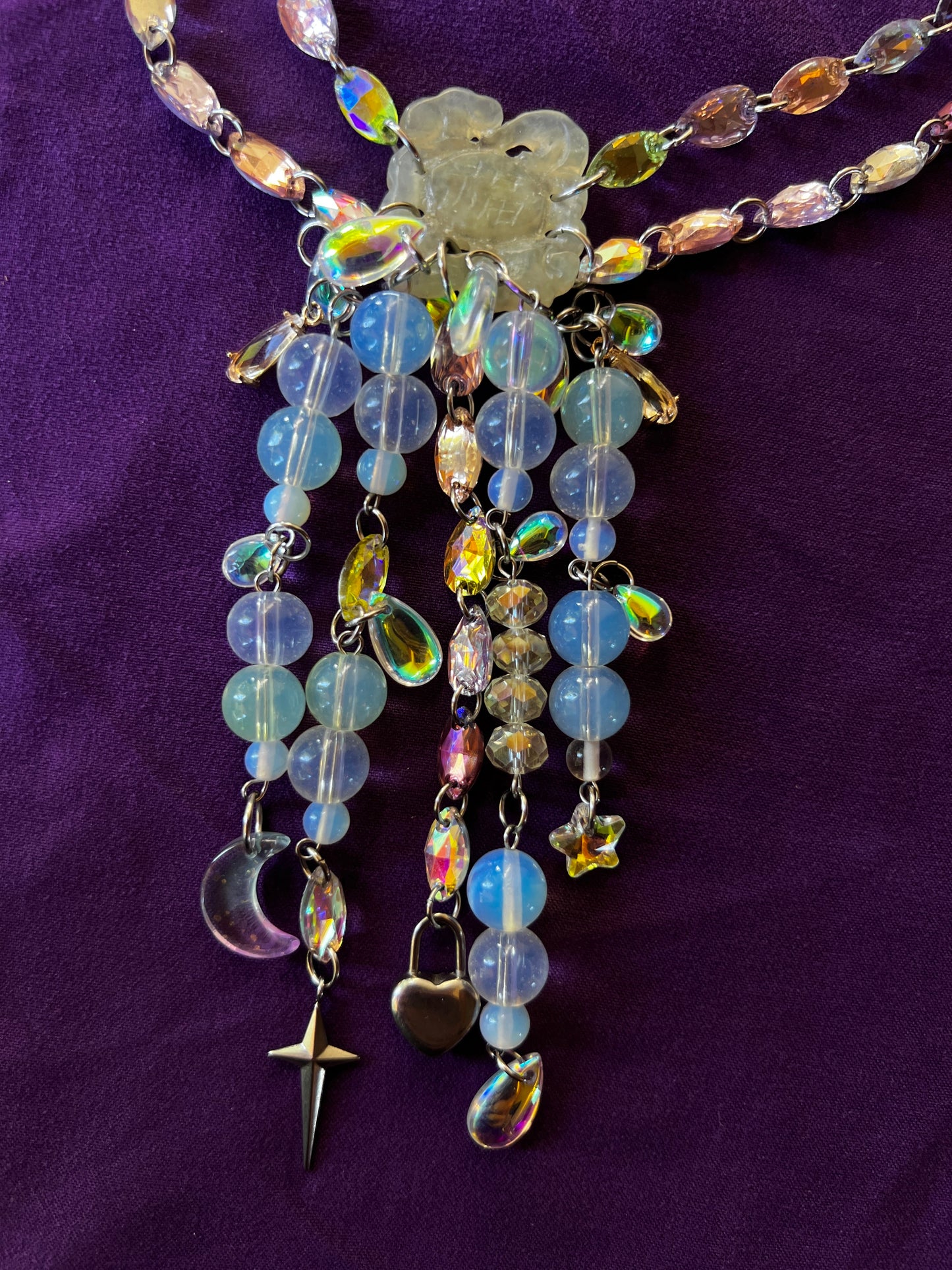 Sacred Shapes - Glass Crystal Choker