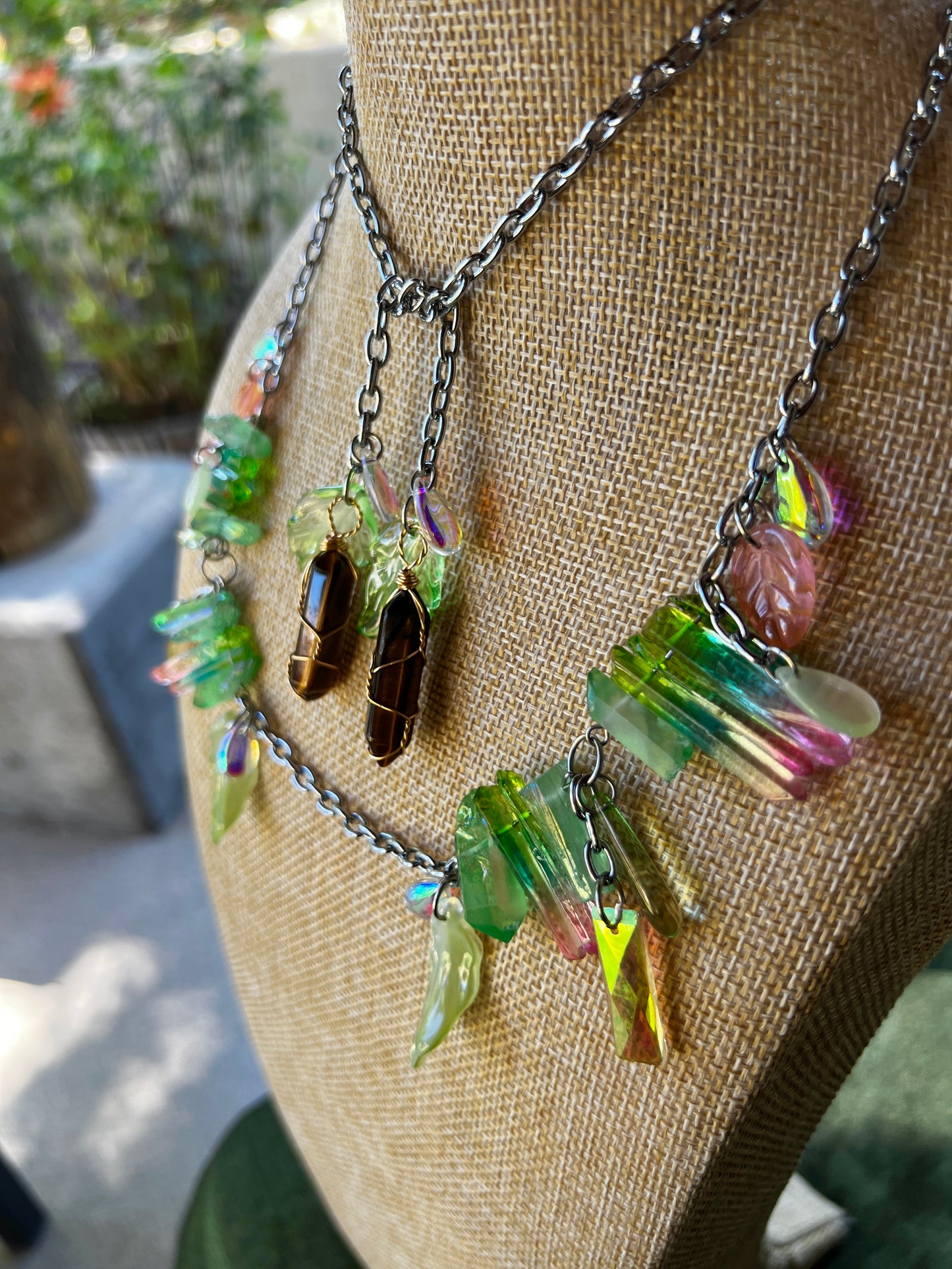 Jaguar - Face Chain or Wrap Necklace