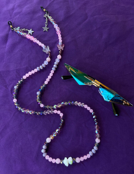 Iridescent Soul - Sunglasses + Chain Set