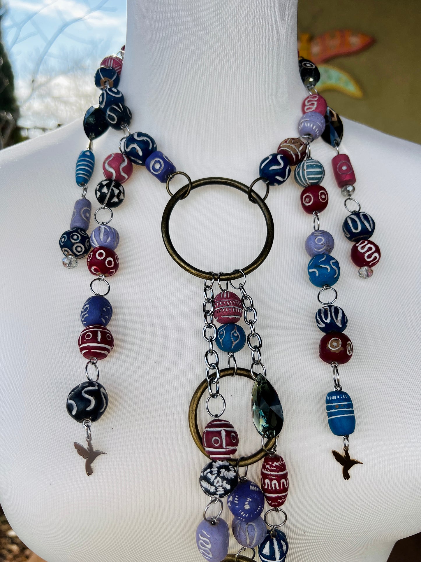 Queen of the Sky Body Armor - Top + Earrings