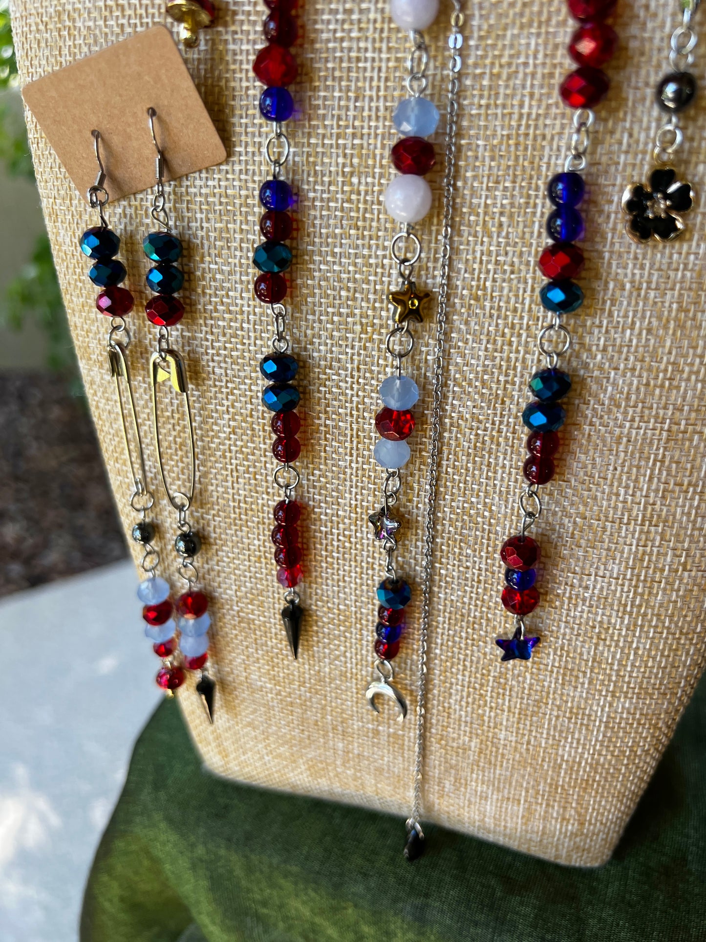 Cosmic Drift - Cosmic Drip Chain + XL Earrings