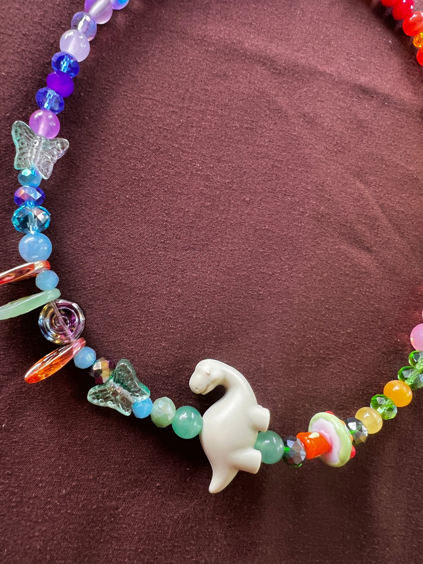 He Ate the Mushroom - Stretch Necklace