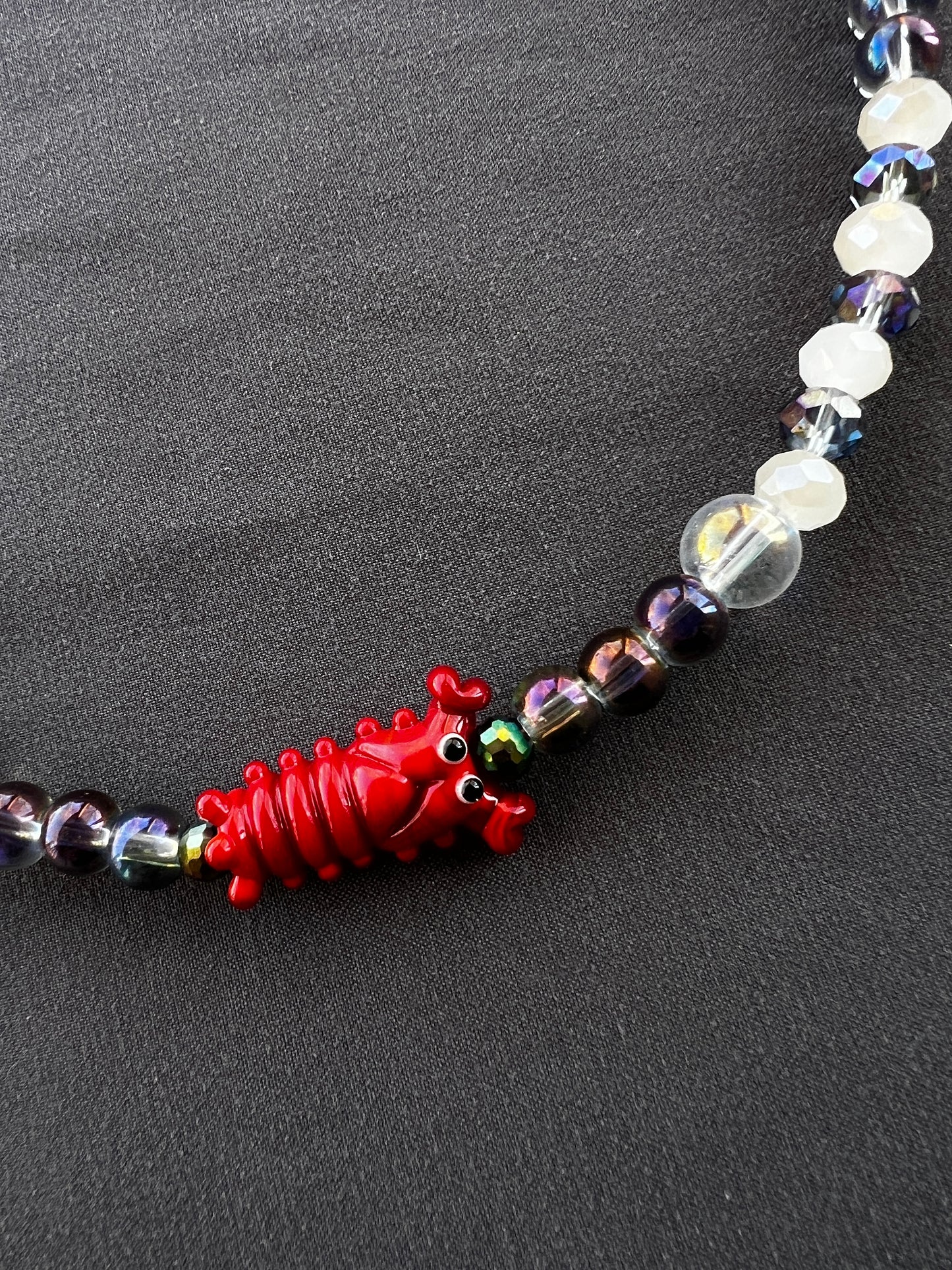 Lobster Bisque - Stretch Necklace