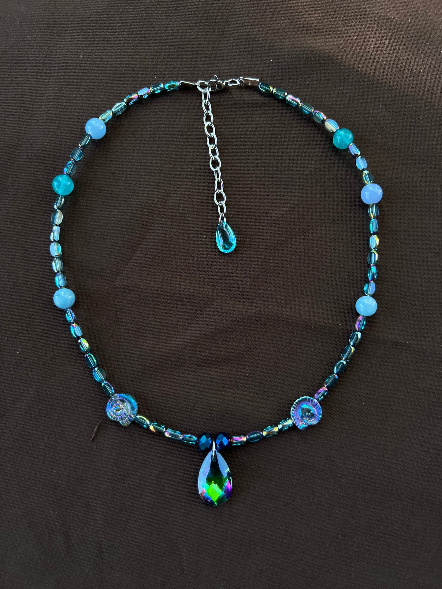 Mirror of the Mind - Glass Stack Necklace