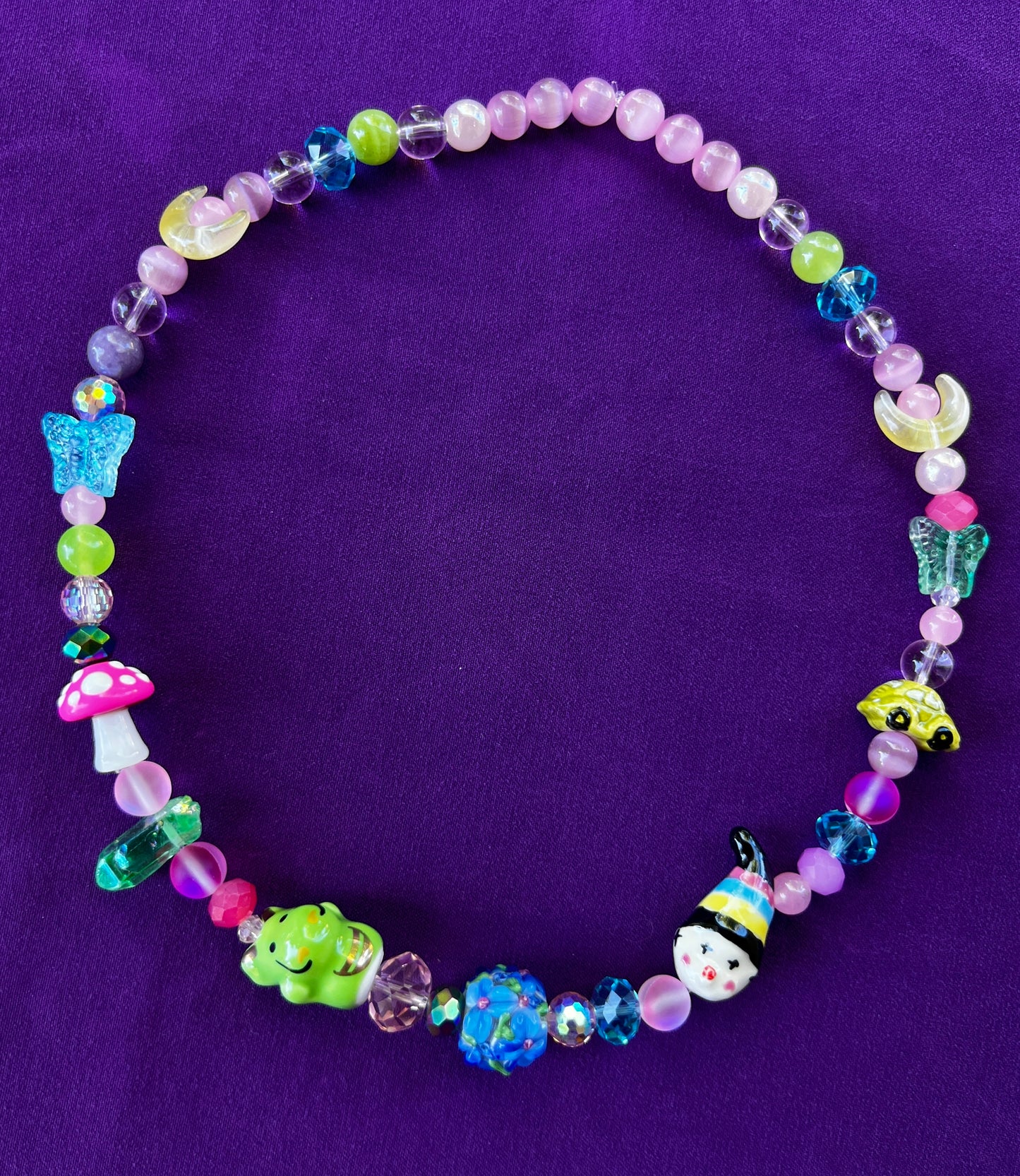 Clownin Around - Stretch Necklace