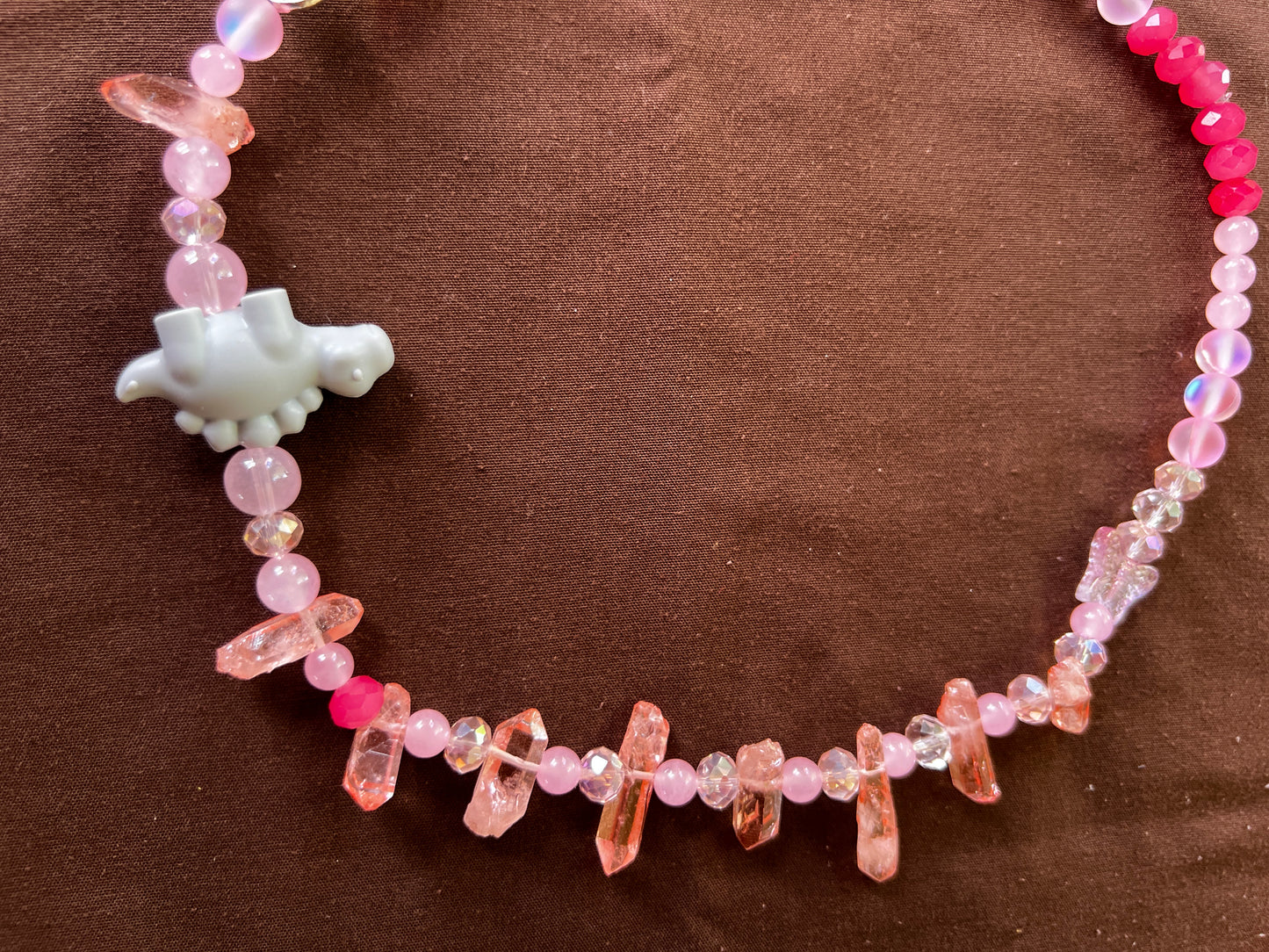 Pink Sunrise - Stretch Necklace