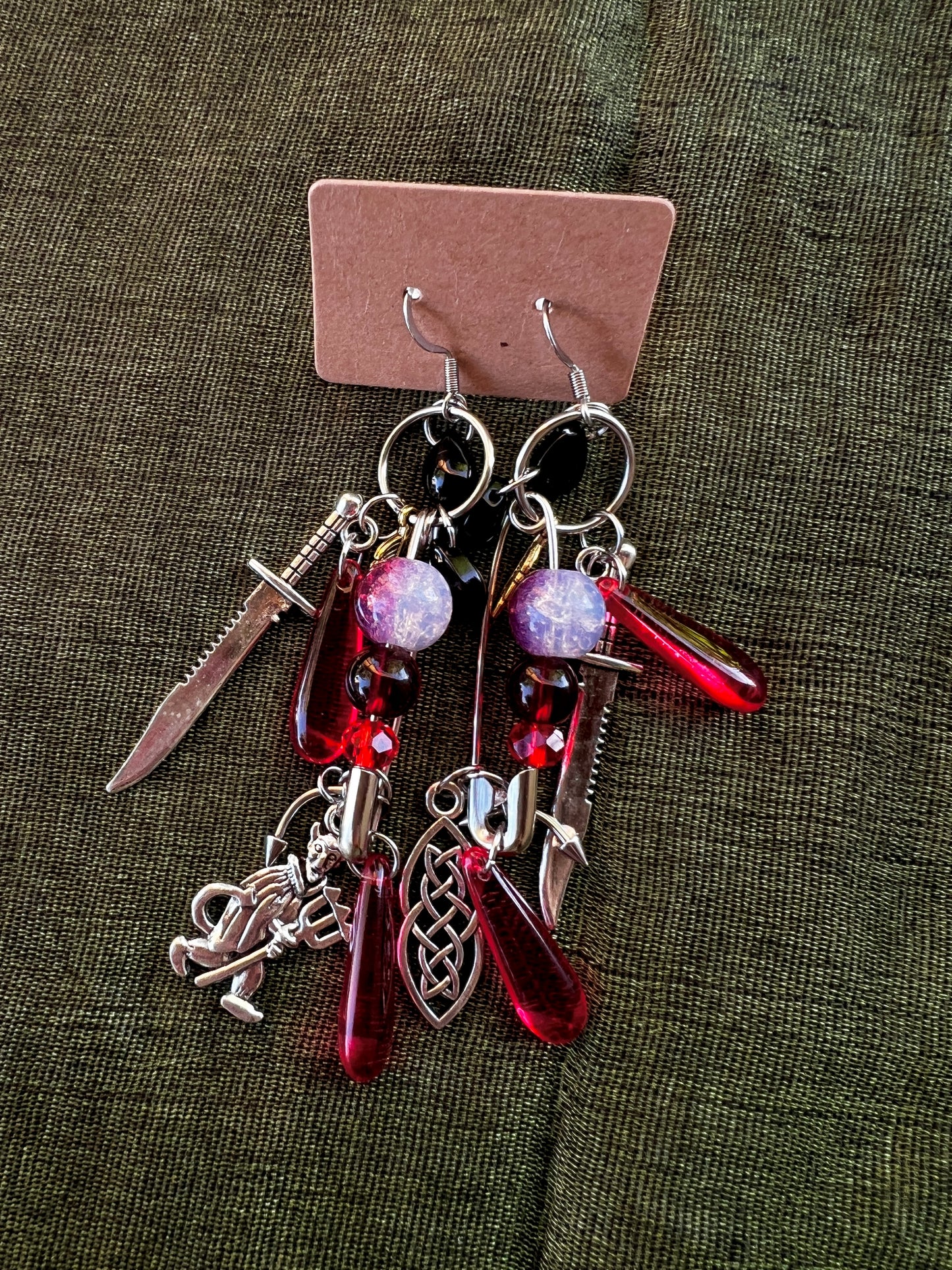 Devil on My Shoulder - Small Trinket Dangles