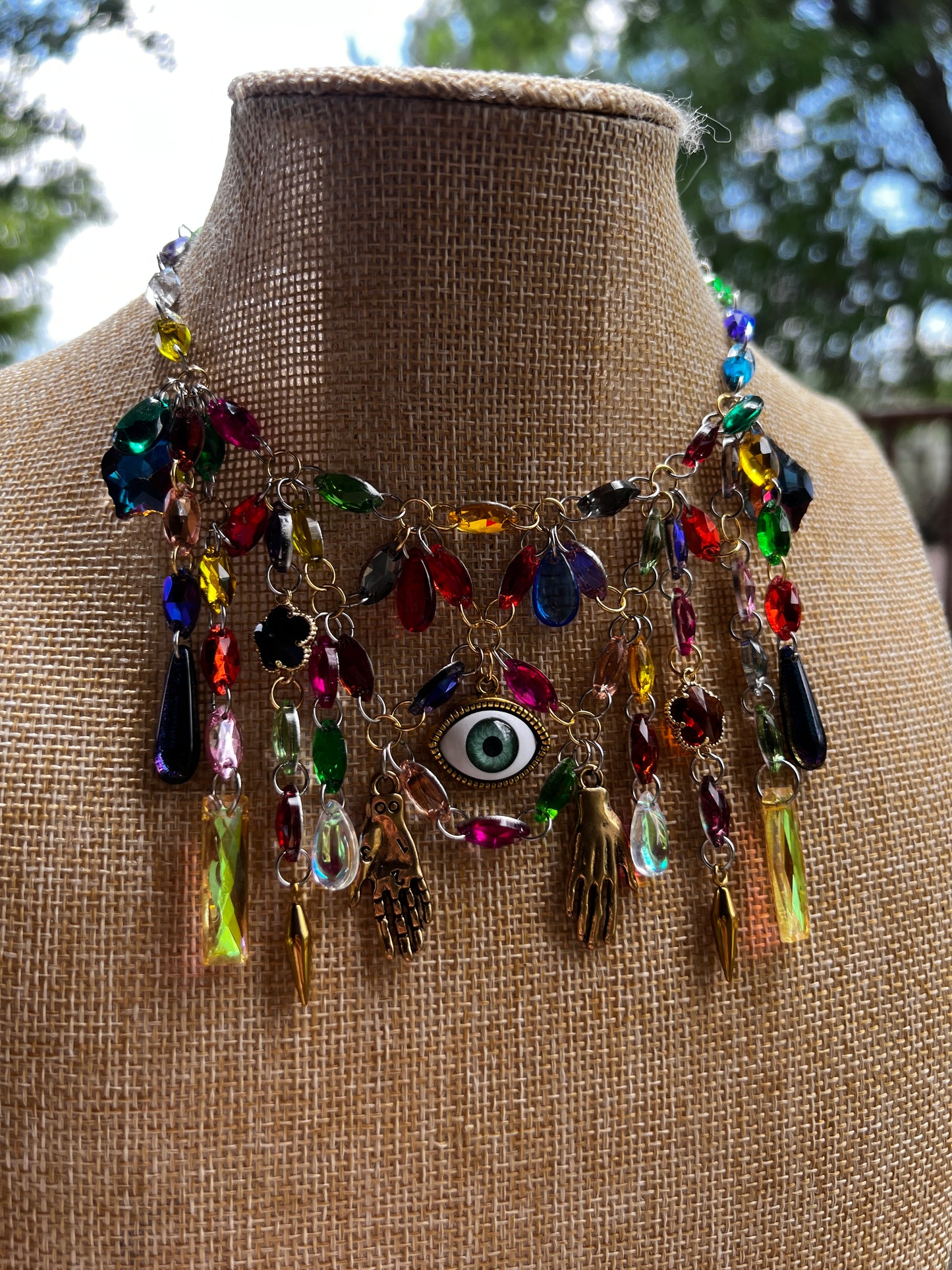 Mad as a Hatter - Fantasy Chain + Earrings