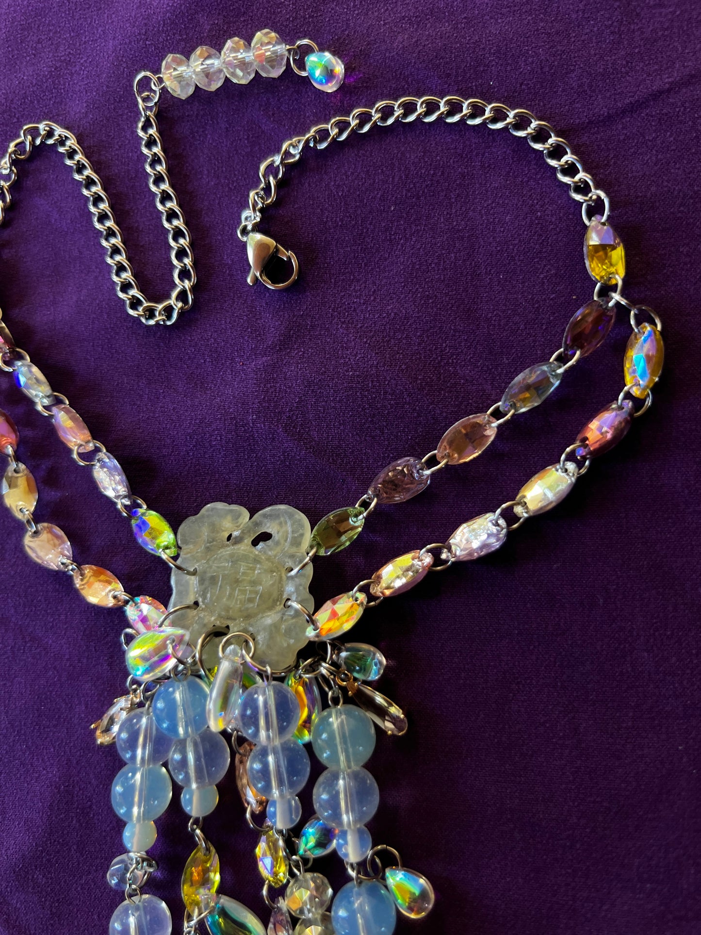 Sacred Shapes - Glass Crystal Choker