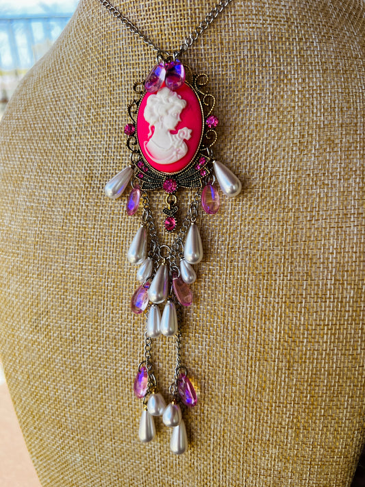 Pink Lady - Timewarp Waterfall Choker