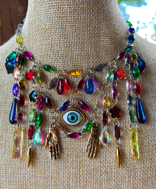 Mad as a Hatter - Fantasy Chain + Earrings