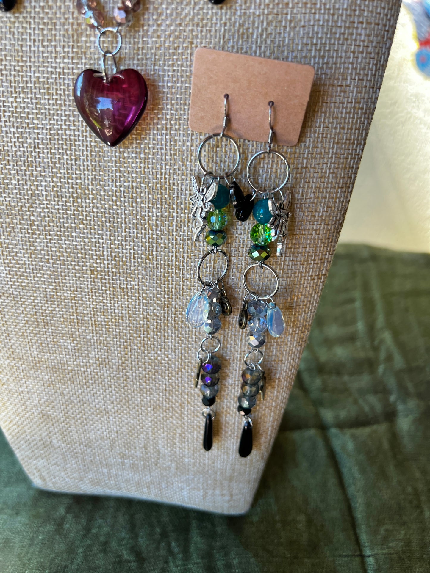 Fae Whispers - Fantasy Chain + Earrings