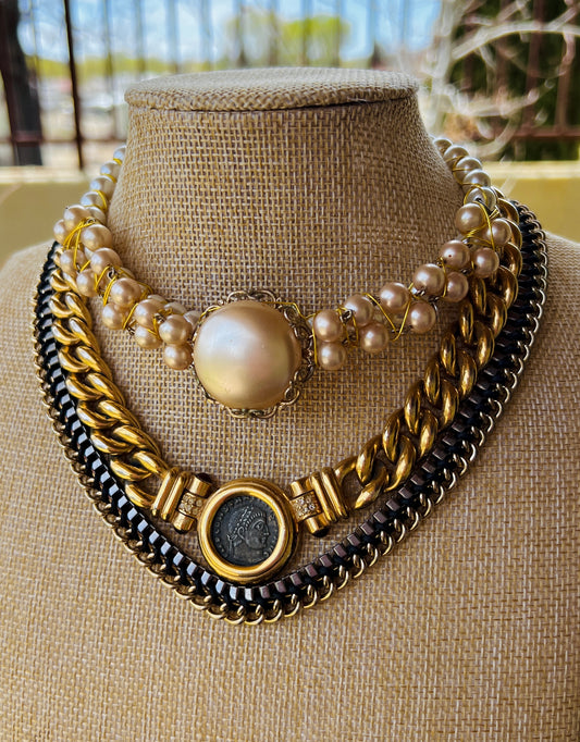Golden Milk - 3 Piece Reclaimed Stack Set