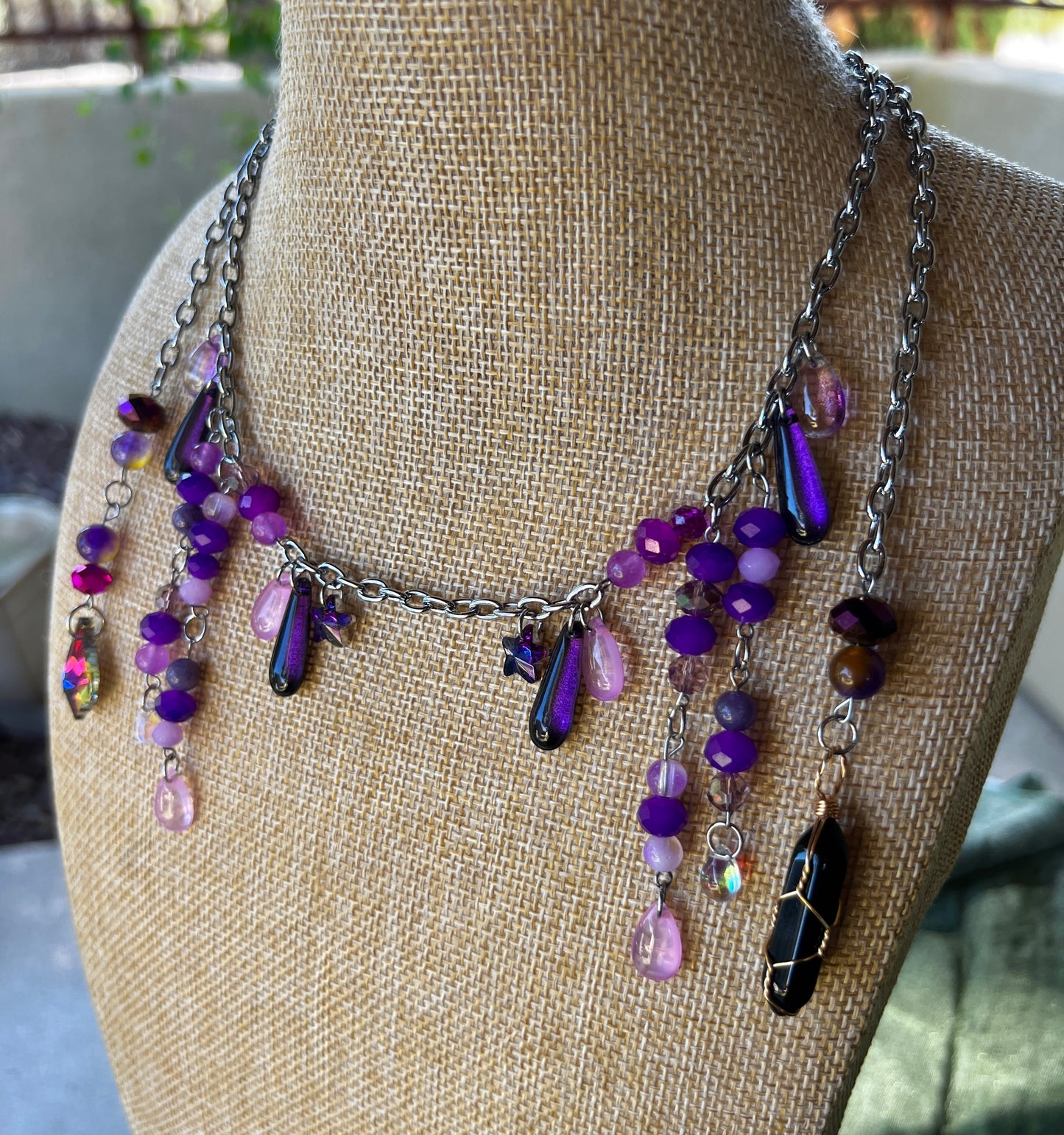 Abracadabra - Face Chain or Wrap Necklace
