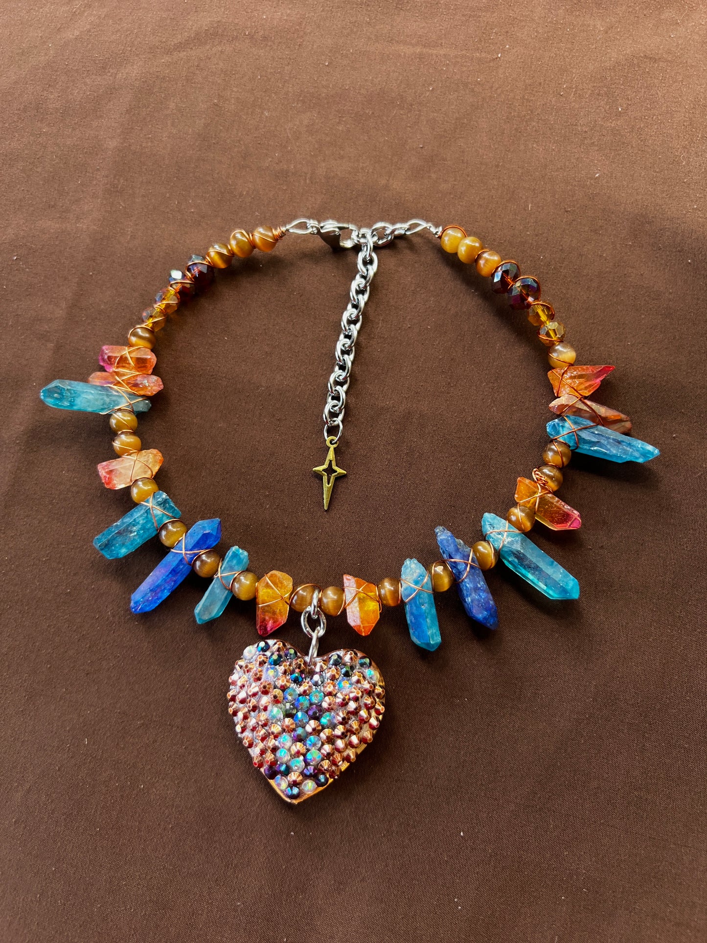Raven Like a Writing Desk - Crystal Choker