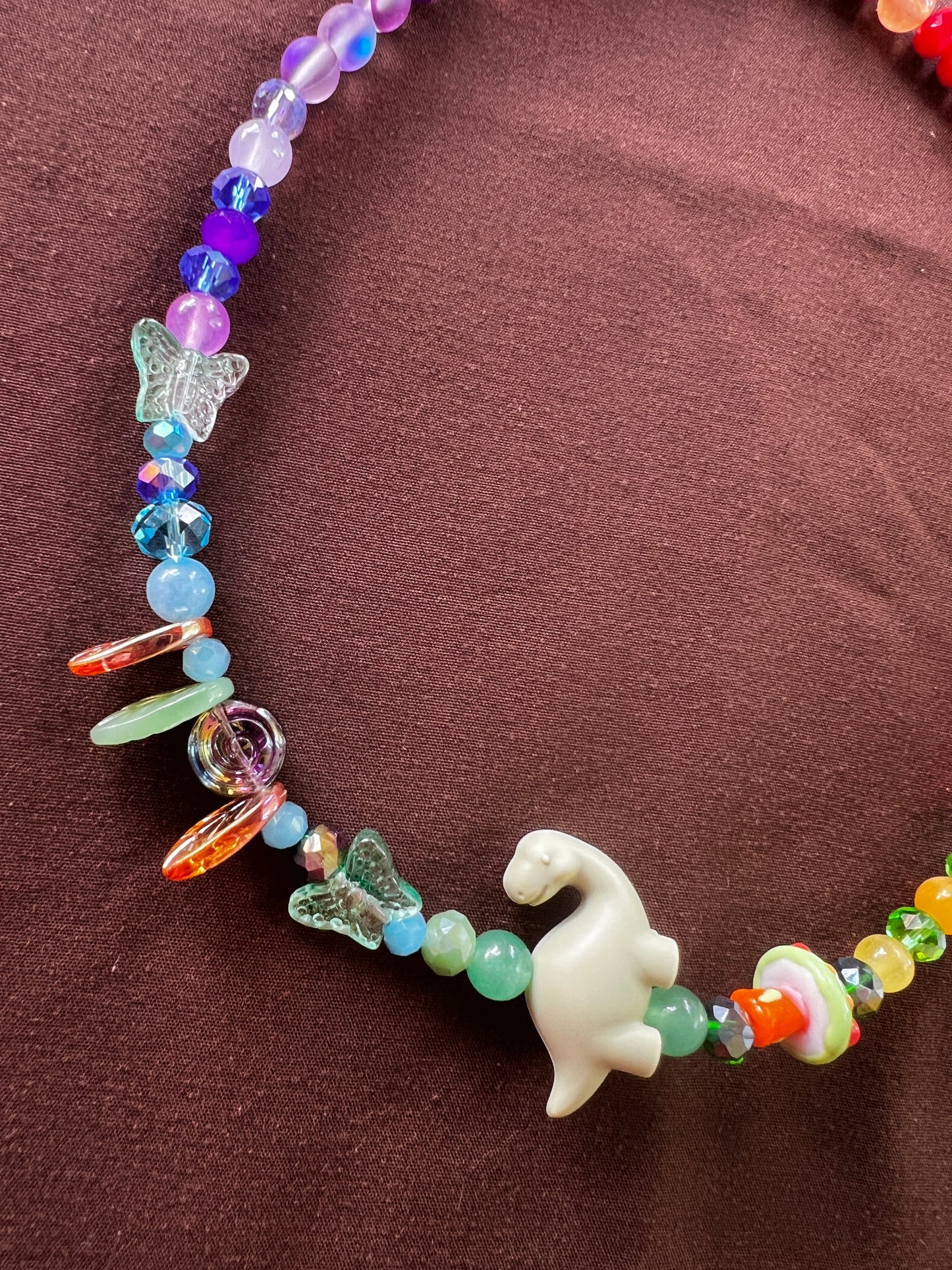 He Ate the Mushroom - Stretch Necklace