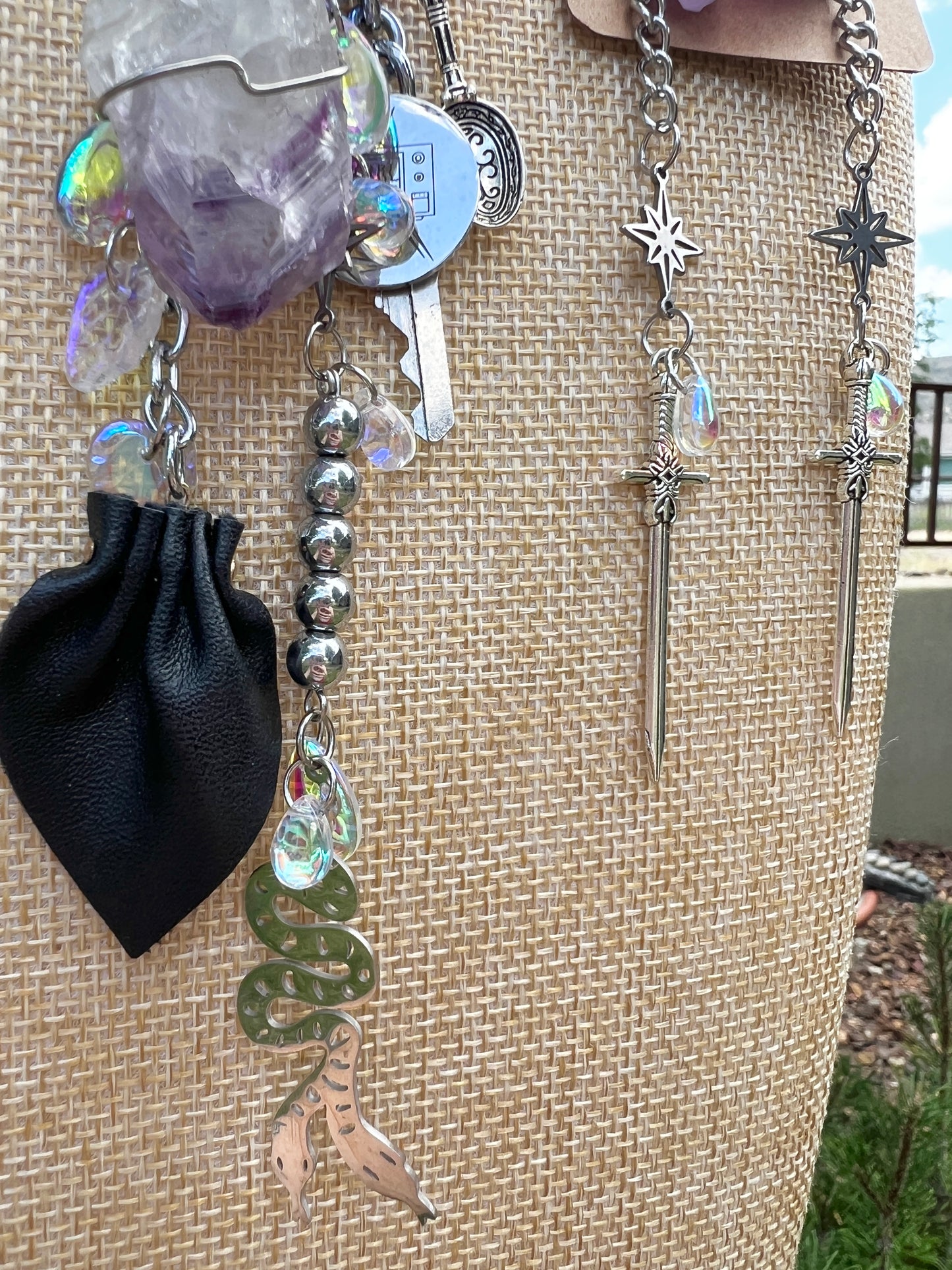 Curiouser & Curiouser - Stacked Trinket Chains + Earrings