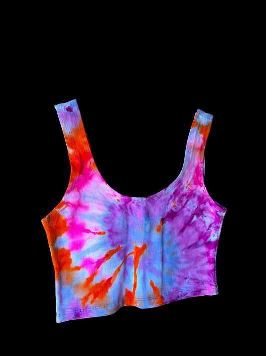 “Torrey Pines” size M - Cotton Crop Tank