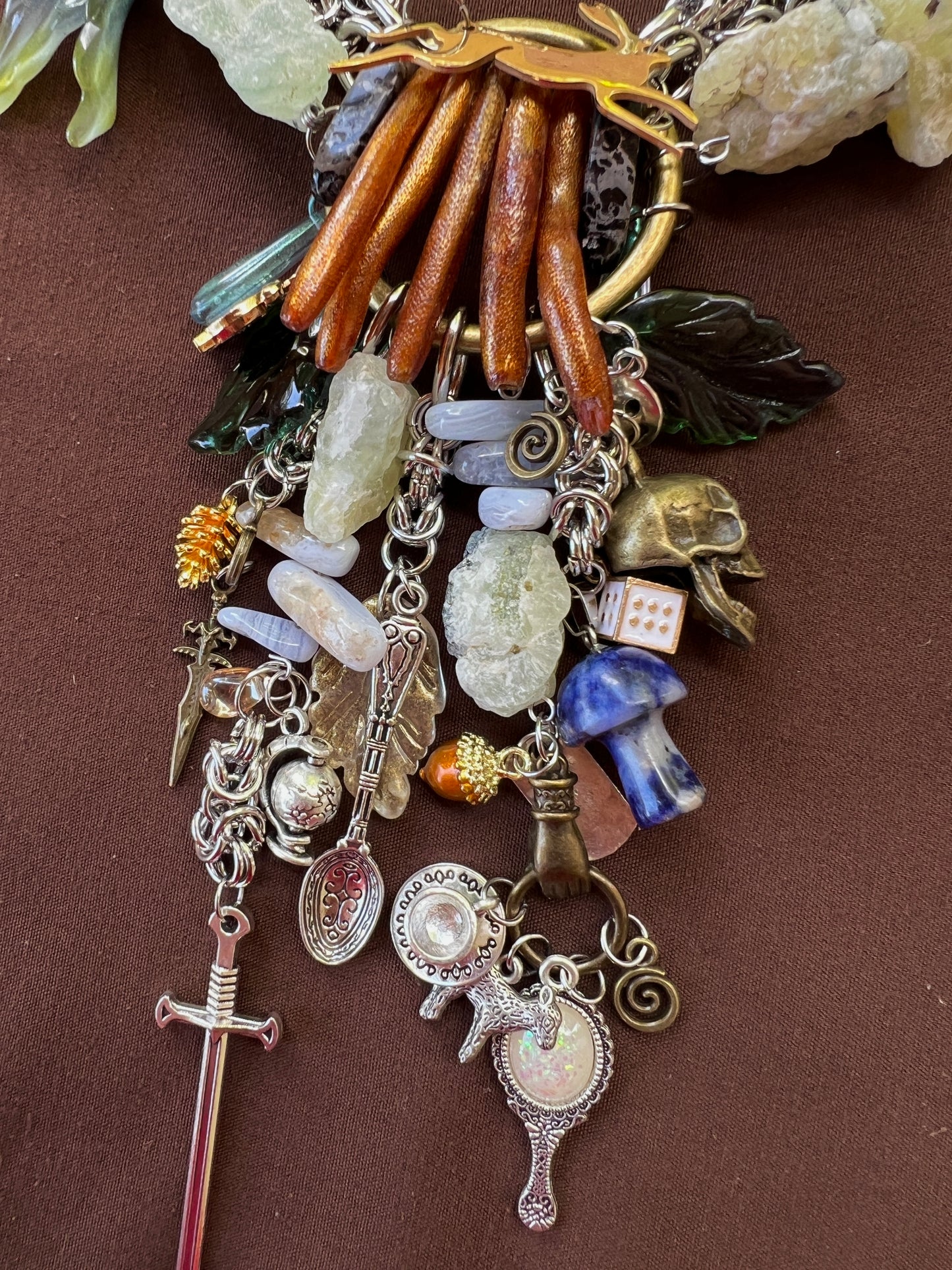 Down the Rabbit Hole - Fantasy Chain + Earrings