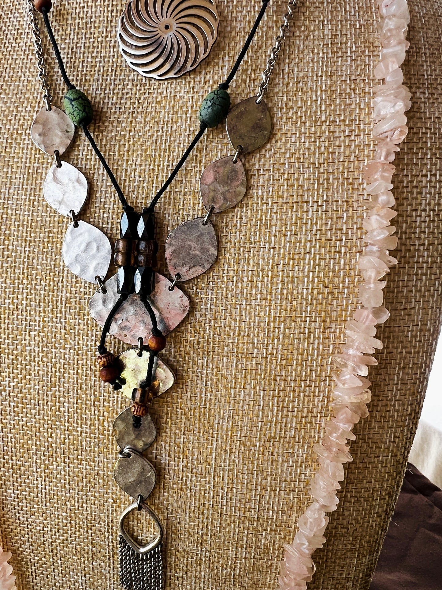 Rose Quartz Love Spell - 4 Piece Reclaimed Stack Set