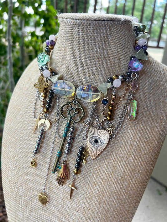 Gate Keeper - Glass Spirit Armor + Earrings