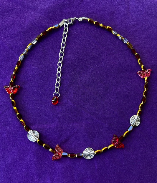 Return to Sender - Glass Stack Necklace