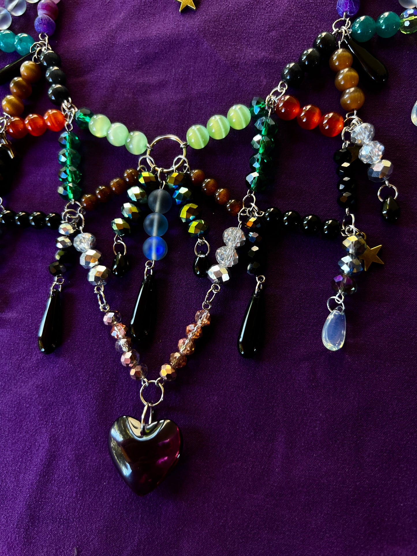 Fae Whispers - Fantasy Chain + Earrings