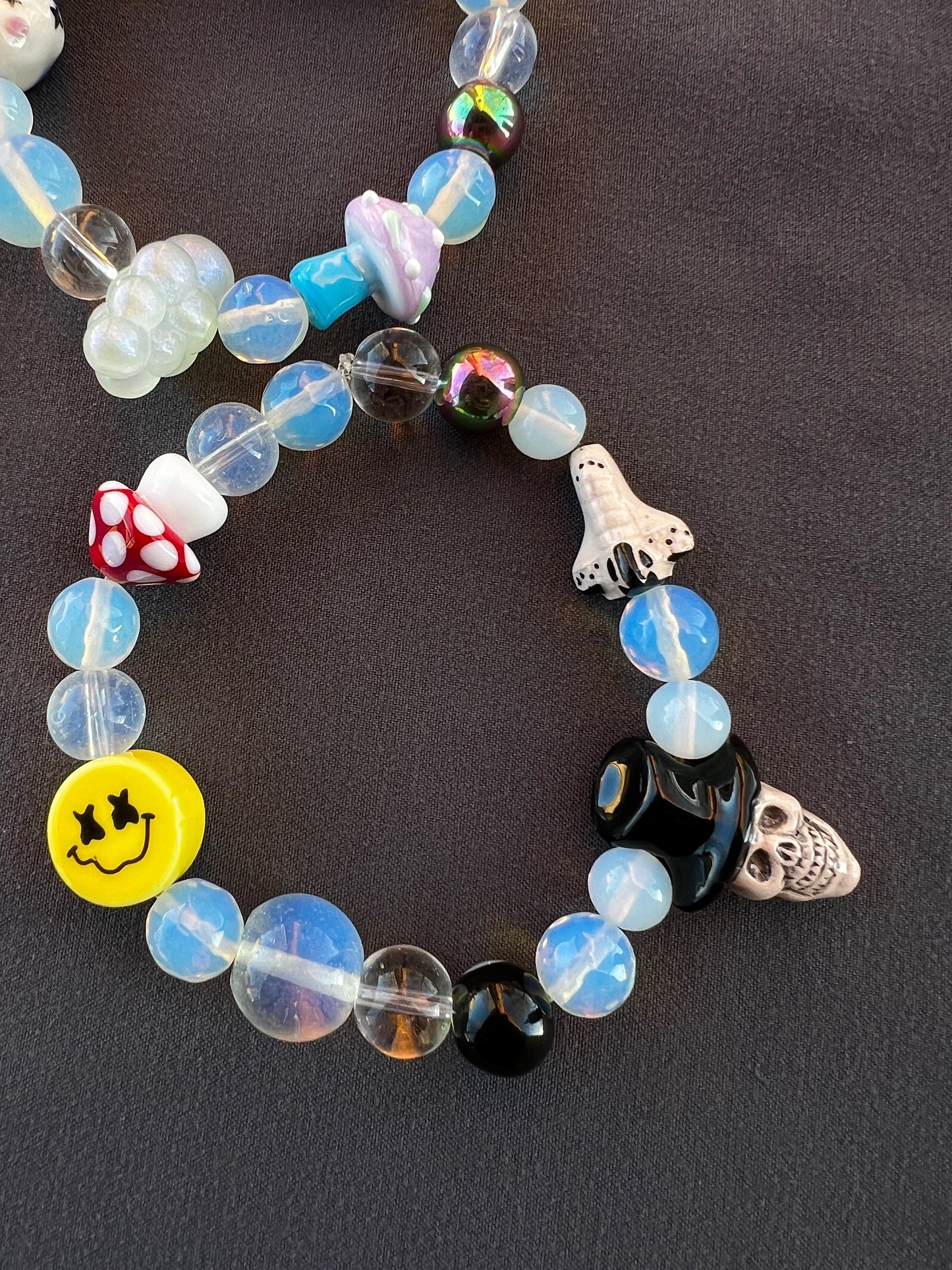Death, Life & In Between - Stretch Stack Bracelets