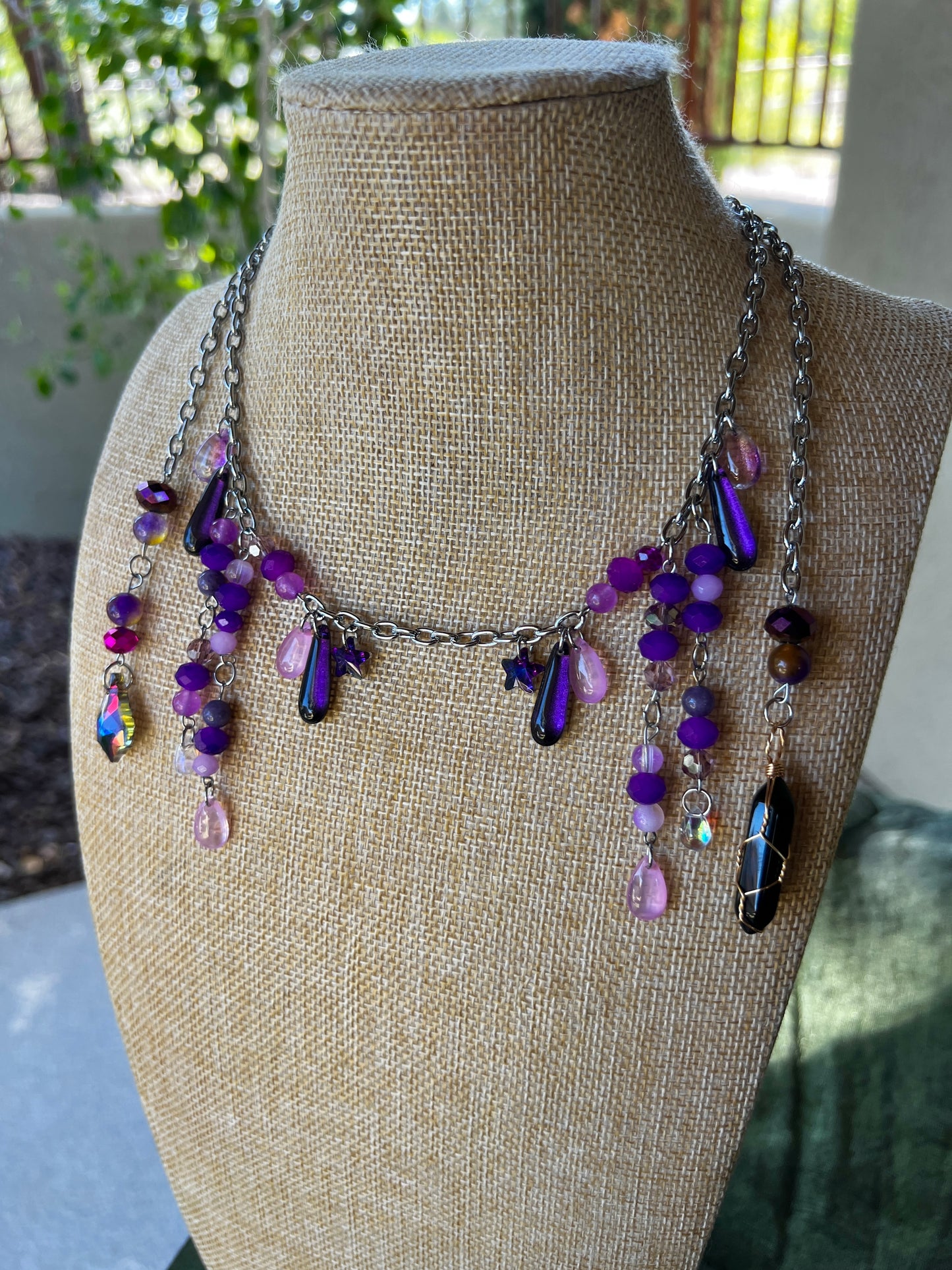 Abracadabra - Face Chain or Wrap Necklace