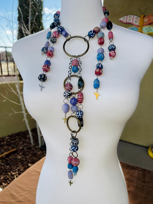 Queen of the Sky Body Armor - Top + Earrings