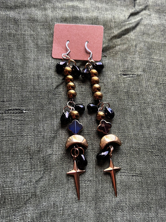Sky Gods - Large North Star Dangles