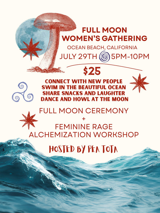 FULL MOON WOMEN’S GATHERING - OCEAN BEACH, SAN DIEGO