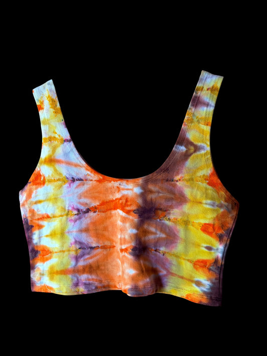 “Sedona” size S-M - Cotton Crop Tank
