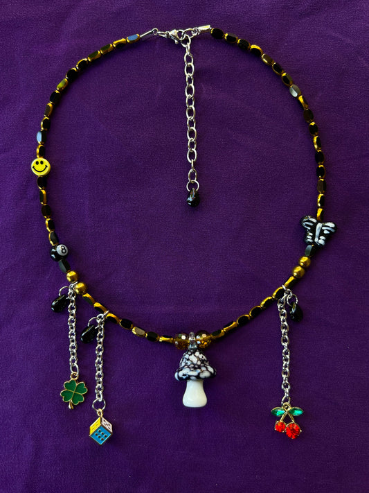 Good Luck - Glass Stack Necklace